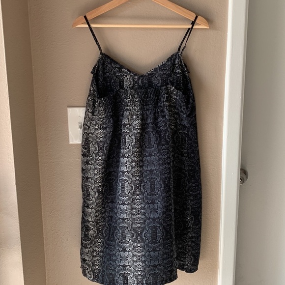 VOLCOM “You Rebel You” Python Snake Print Mini Dress - Picture 6 of 8